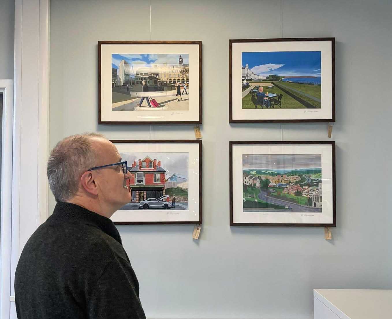 Photo of Artwalk Wakefield Daragh Corcoran’s art at Artwalk Wakefield (The Priory)